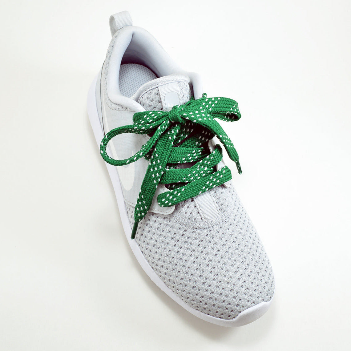 Green nike outlet laces